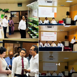 කර්මාන්ත හා ව්‍යවසායකත්ව සංවර්ධන අමාත්‍යතුමා කාර්යයාලය නිරීක්ෂණය කිරිම
